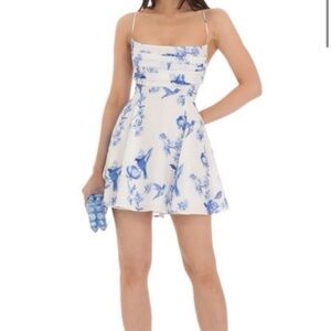Lucy In The Sky - Floral A-Line Dress